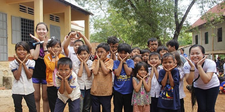 Chuyến đi khởi động đầy thú vị từ dự án Xây trường Tottochan