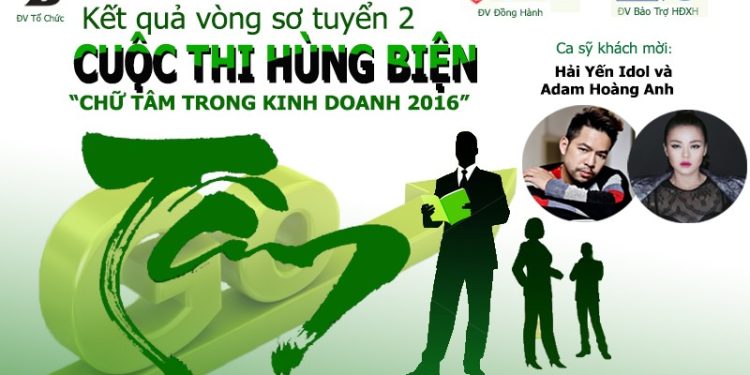 Kết Quả Vòng Sơ Tuyển 2 Cuộc Thi Hùng Biện “Chữ Tâm Trong Kinh Doanh” Lần 2 Khu Vực Miền Trung