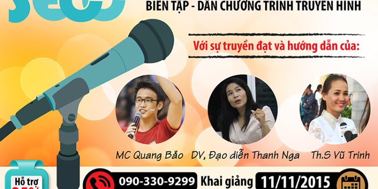 Khai giảng lớp MC – Biên tập chương trình khóa 2