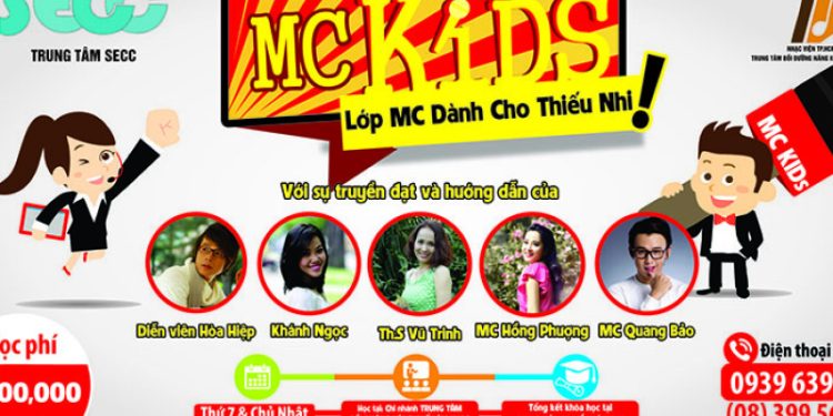 Lớp MC Kids đầu tiên tại Nhạc viện TPHCM