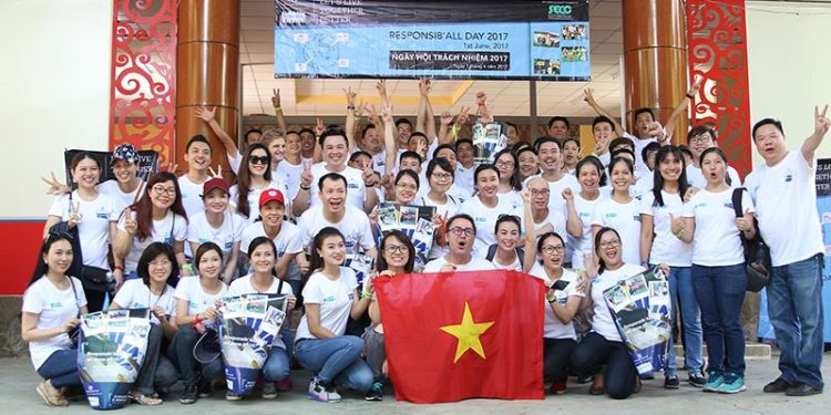 Ngày hội trách nhiệm 2017 đầu cầu Hồ Chí Minh cùng SECC và Pernod Ricard Việt Nam