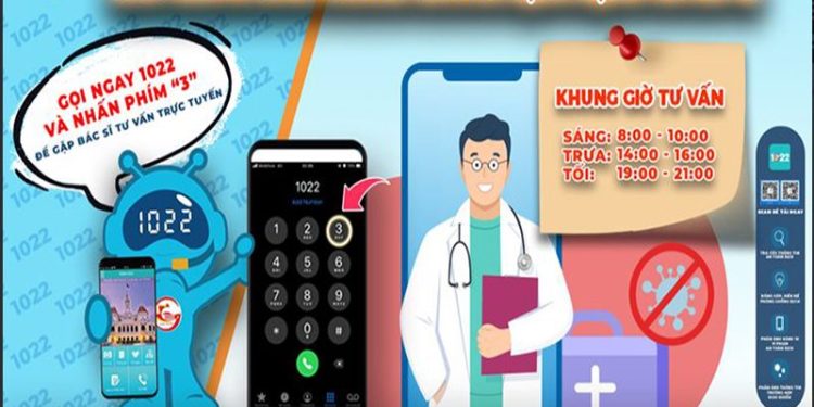 TƯ VẤN CHĂM SÓC SỨC KHỎE QUA TỔNG ĐÀI 1022