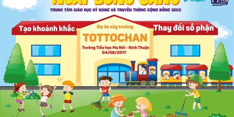 Thông cáo báo chí Ngày Bừng Sáng (Xây trường Tottochan)
