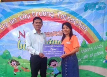 Thư cảm ơn mạnh thường quân dự án Xây trường Tottochan 2016