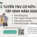SECC TUYỂN TÌNH NGUYỆN VIÊN CƠ HỮU 2024 – 2025